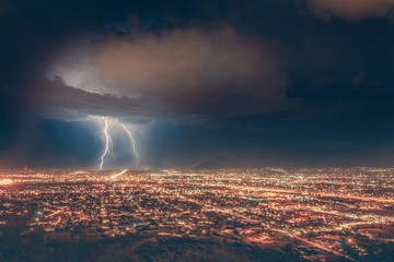 Tucson Stormy Night