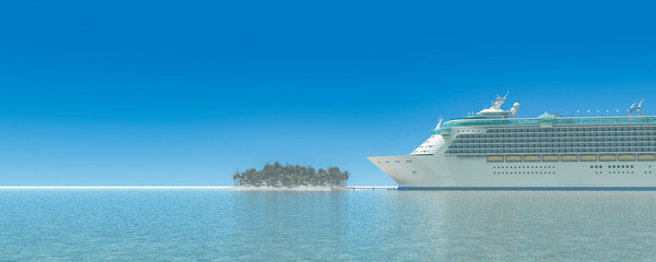 cruise on the sea