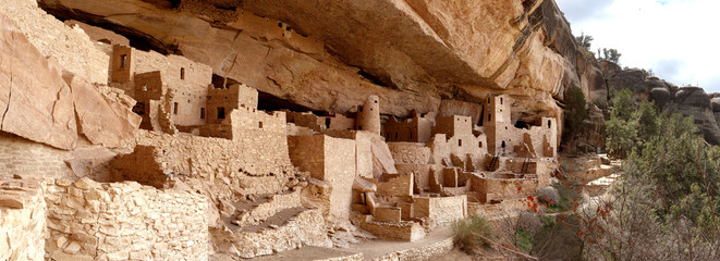 Ancient city of Mesa Verde
