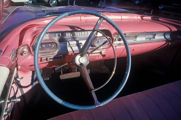 Deurstickers Antique cars in Hollywood, California © spiritofamerica