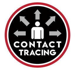 Contact Tracing Icon | Symbol to Promote Health Education | Vector Logo Design | Apps & Technology | Coronavirus Tracking | COVID-19 | Social Media Glyph