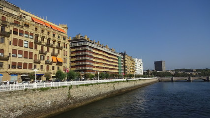 Fototapeta premium San Sebastian is a stunning smart city in northern Spain