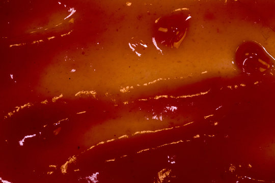 Ketchup, Macro shot