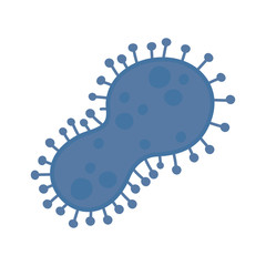 covid 19 coronavirus pandemic disease respiratory isolated icon white background