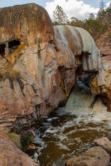 Soda Dam Hot Springs in Jemez Springs, New Mexico
