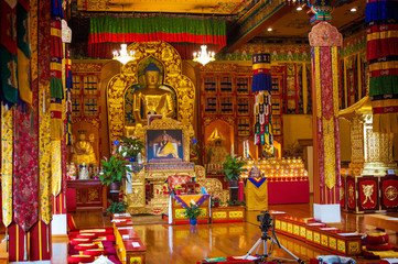 Fototapeta na wymiar Buddhist Temple Woodstock
