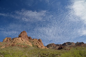 desert mountain sky