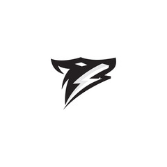 Creative Thunder Fox Logo-Symbol