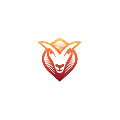 Head of Goat Emblem
