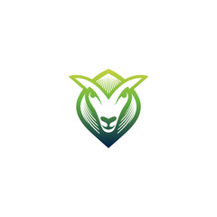 Head of Goat Emblem