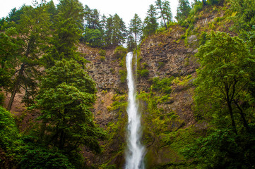 Multnomah Falls Water Falls Pacific North West Portland Oregon