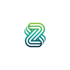 Z Stripe Creative Logo