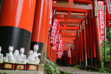 佐助稲荷神社の鳥居（鎌倉）