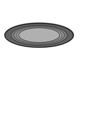3d render of a circle symbol made of spheres