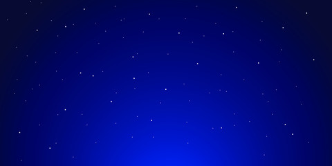 Blue Abstract bokeh background with dark blue sky background
