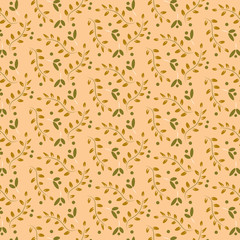 seamless pattern with floral background