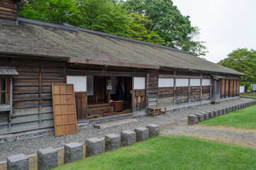 Fototapeta na wymiar 島松駅逓所の風景