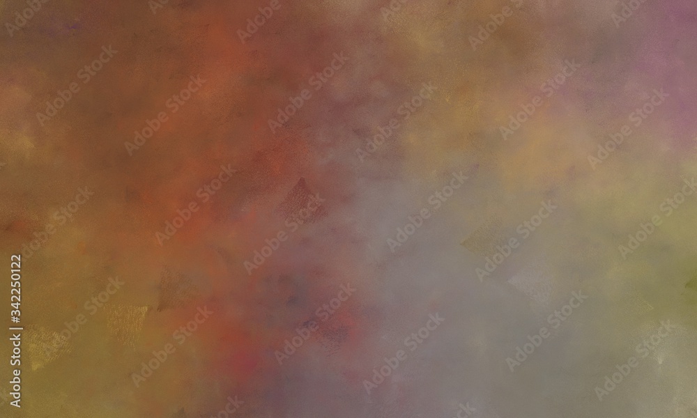 Poster abstract painted art old banner with pastel brown, old mauve and rosy brown color with space for tex
