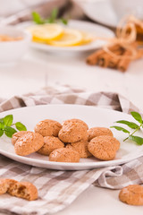 Amaretti cookies.
