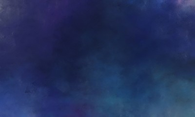 painted aged texture background with midnight blue, teal blue and dark slate blue color with space for text or image