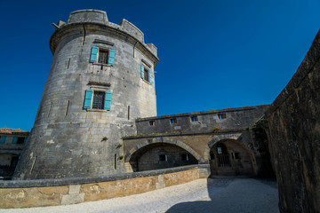 Fototapeta na wymiar Fort Louvois, Charente-Maritime, Nouvelle-Aquitaine - France.