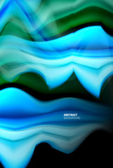 Liquid gradients abstract background, color wave pattern poster design for Wallpaper, Banner, Background, Card, Book Illustration, landing page