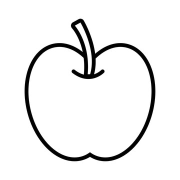 apple fresh fruit line style