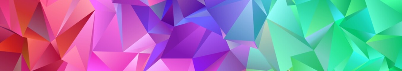 Obraz premium Abstract Low-Poly background. triangulated texture. Design 3d. Polygonal geometrical pattern. Triangular modern style