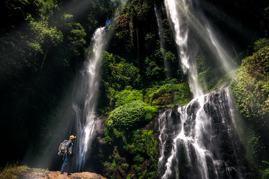Sekumpul waterfalls in Munduk