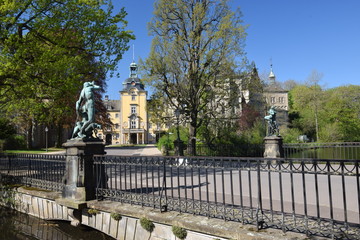 Fototapeta na wymiar Schlossbrücke in Bückeburg