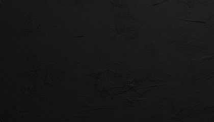 3D render of a black painted wall