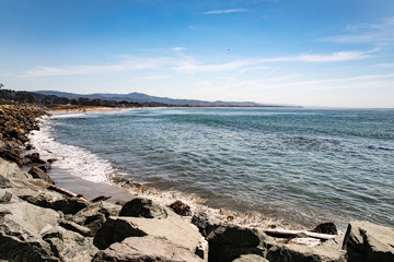 Fototapeta na wymiar California coastline.