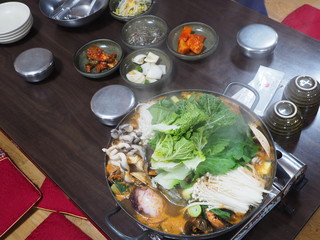 JEJU ISLAND/KOREA - 09th Jun, 2018 : Jeju Island is one of the famous in South Korea Region. Korean Street Foods. Jeju do beach Island, South Korea
