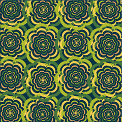 Modern flower pattern, great design for any purposes