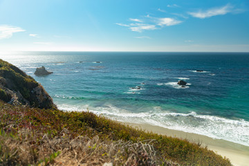 California coastline.