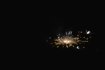 fireworks in the sky