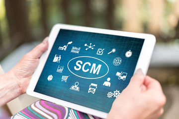 Scm concept on a tablet