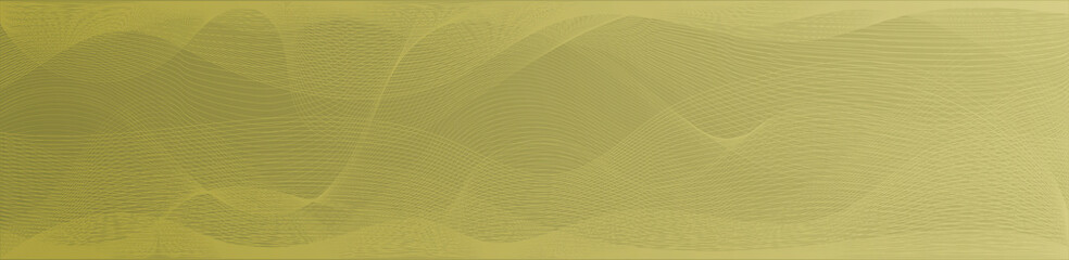 yellow line waves abstract background with gradient