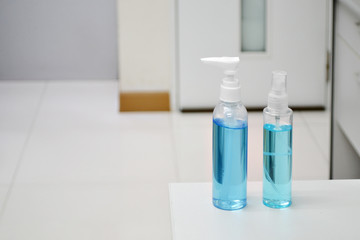 Alcohol spray and an alcohol hand washing gel is a must-have. To protect against the COVID-19 virus.