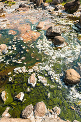 hot spring pond for business travel in Thailand