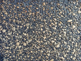 Road surface from road maintenance by ASPHALT HOT MIX IN - PLACE RECYCLING.