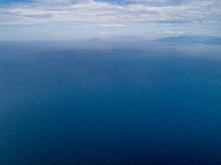 Obraz premium Aerial view of Nha Trang Bay, Khanh Hoa, Vietnam. is the most famous seaside resort town, and the scuba diving centre of Vietnam.