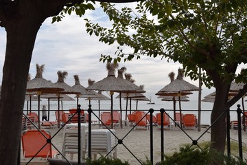 Bar na plaży w Grecji