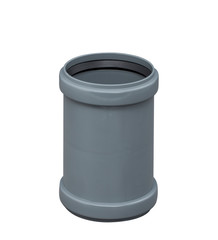 grey plastic pipe