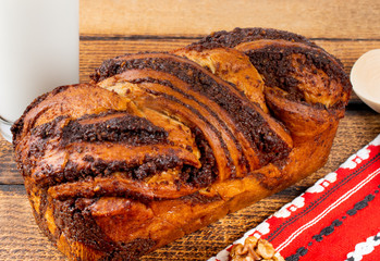 Cozonac or Kozunak, is a type of Stollen, or sweet leavened bread, traditional to Romania and...