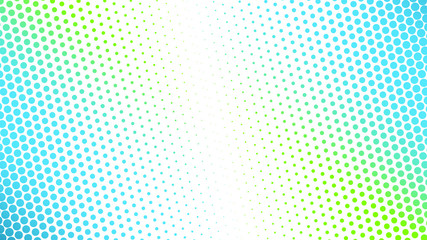 Abstract creative gradient halftone dot background. Vector illustration.