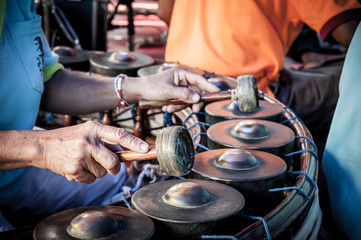 musician playing of Thai Music
