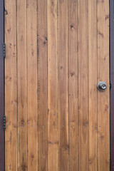 Closeup of Wood Door Background