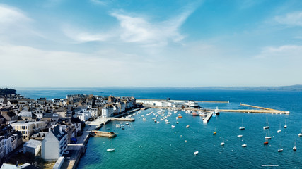 Vue aérienne Douarnenez