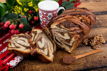 Cozonac or Kozunak, is a type of Stollen, or sweet leavened bread, traditional to Romania and...